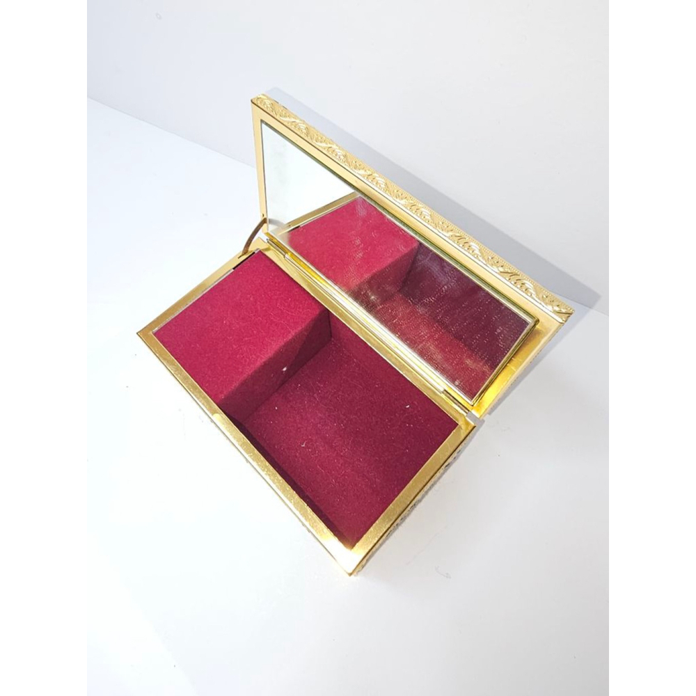 Floral Tapestry Jewelry Box - Picture 2 of 12